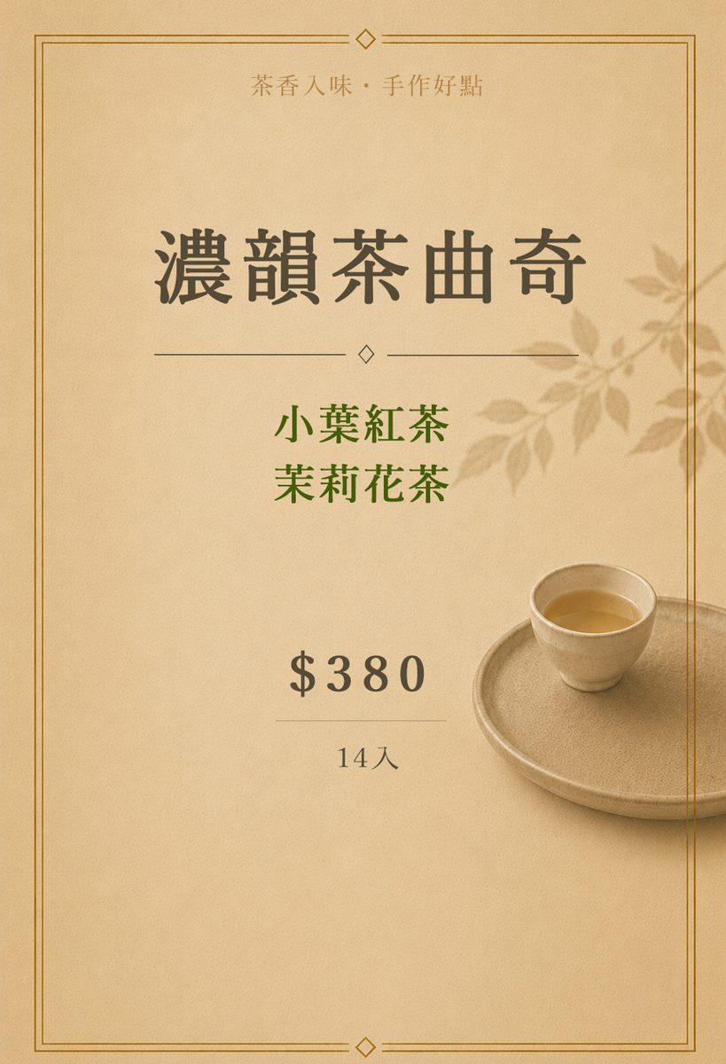 濃韻茶曲奇